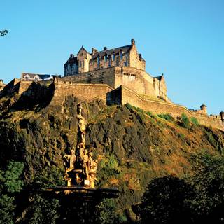 Edinburgh Scotland castle wallpaper