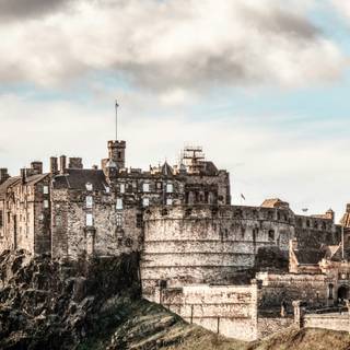 Edinburgh Scotland castle wallpaper