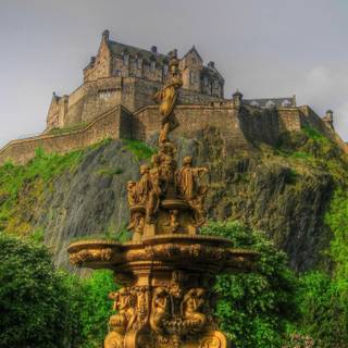 Edinburgh Scotland castle wallpaper