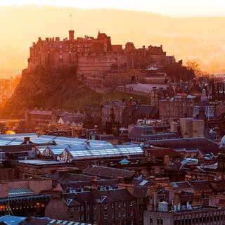 Edinburgh Scotland castle wallpaper