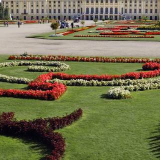 Vienna Austria Schönbrunn Palace Gardens wallpaper
