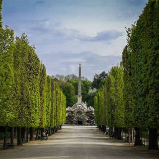 Vienna Austria Schönbrunn Palace Gardens wallpaper