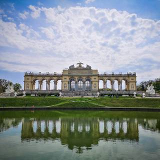 Vienna Austria Schönbrunn Palace Gardens wallpaper