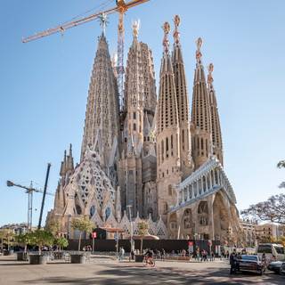 Barcelona Spain La Sagrada Familia wallpaper