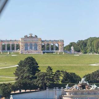 Vienna Austria Schönbrunn Palace Gardens wallpaper