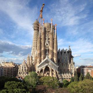 Barcelona Spain La Sagrada Familia wallpaper