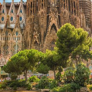 Barcelona Spain La Sagrada Familia wallpaper