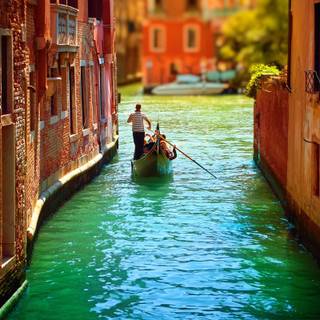 Venice Italy Gondolas wallpaper