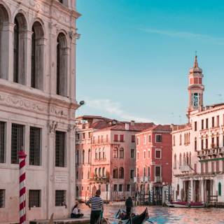 Venice Italy Gondolas wallpaper