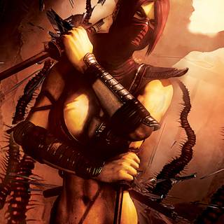 Mortal Kombat girls HD wallpaper