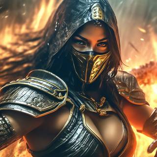 Mortal Kombat girls HD wallpaper