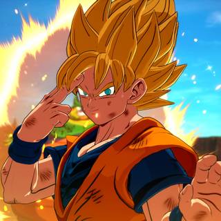 Goku manga PS5 wallpaper