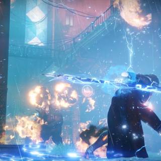 Game engine wallpaper