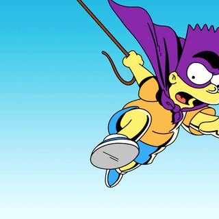 Superheroes cartoon drip desktop wallpaper