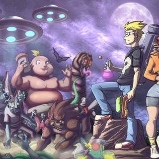 Zombies Ate My Neighbors wallpaper