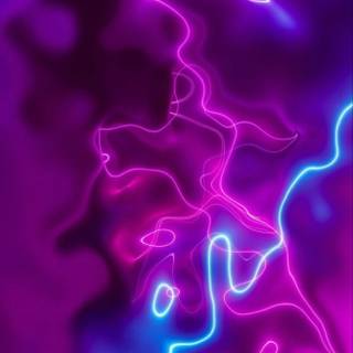 Electric pink and purple wallpaper