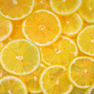 Citrus colors orange, lemon, lime wallpaper