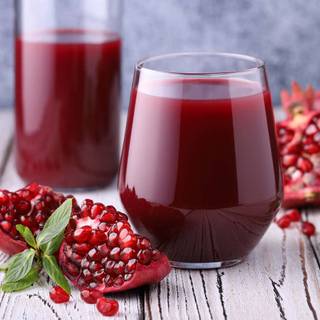 Pomegranate juice wallpaper