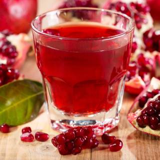 Pomegranate juice wallpaper