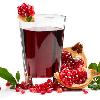 Pomegranate juice wallpaper