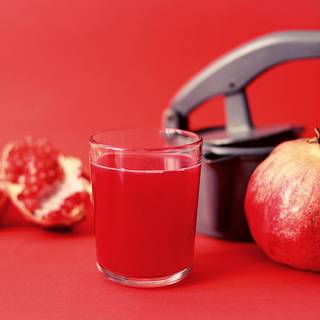 Pomegranate juice wallpaper