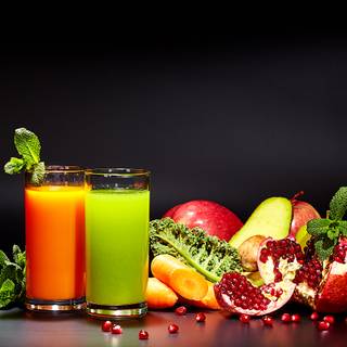 Pomegranate juice wallpaper