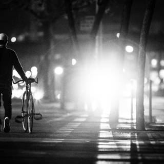 Alone street wallpaper