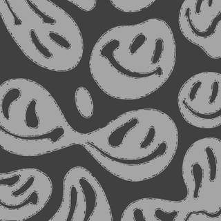 Trippy Smiley face wallpaper