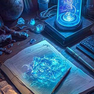 Magic spell wallpaper