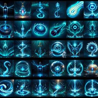 Magic spell wallpaper