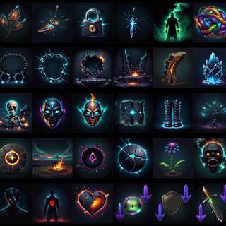 Magic spell wallpaper