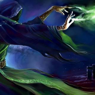 Magic spell wallpaper