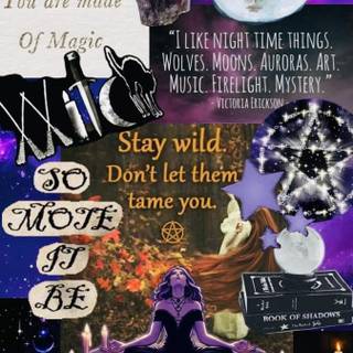 Magic spell wallpaper