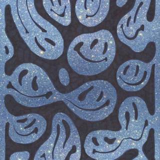 Trippy Smiley face wallpaper