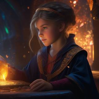 Magic spell wallpaper