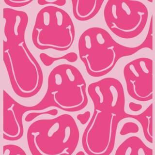 Trippy Smiley face wallpaper