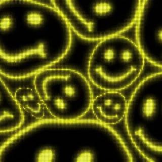 Trippy Smiley face wallpaper