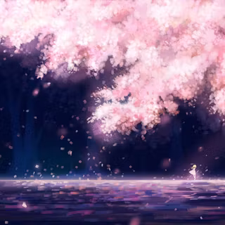 Sakura tree wallpaper