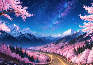 Sakura tree wallpaper