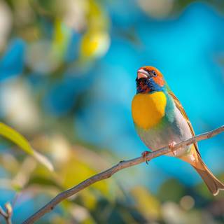Finch wallpaper