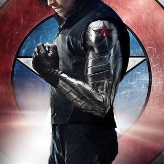 Winter Soldier logo iPhone wallpaper