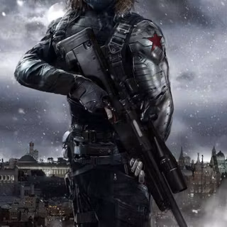 Winter Soldier logo iPhone wallpaper