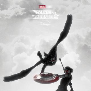 Winter Soldier logo iPhone wallpaper
