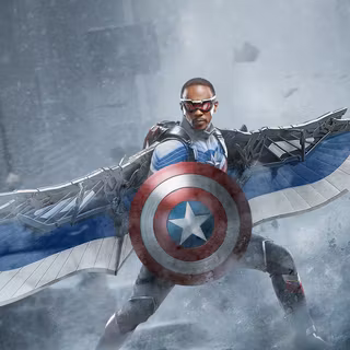 Winter Soldier logo iPhone wallpaper