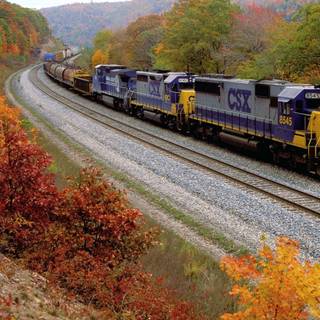 Autumn travel wallpaper