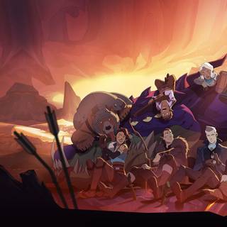 The Legend of Vox Machina desktop wallpaper