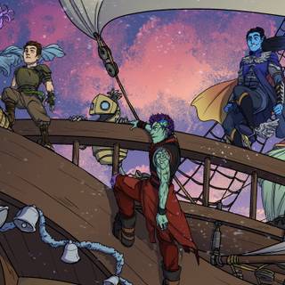 The Legend of Vox Machina desktop wallpaper