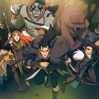 The Legend of Vox Machina desktop wallpaper