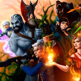 The Legend of Vox Machina desktop wallpaper