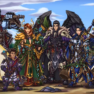 The Legend of Vox Machina desktop wallpaper